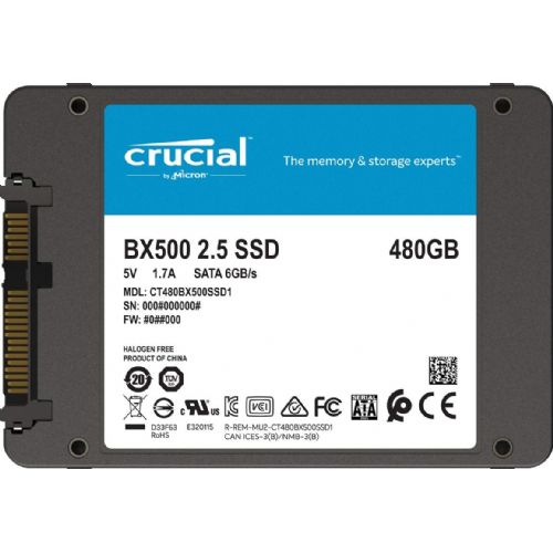 SSD CRUCIAL CT480BX500SSD1 480GB SATA3